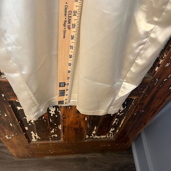 Vintage Bettie Page silky Lace wedding Bridal Rehearsal occasion dress. Size S. - Picture 10 of 13